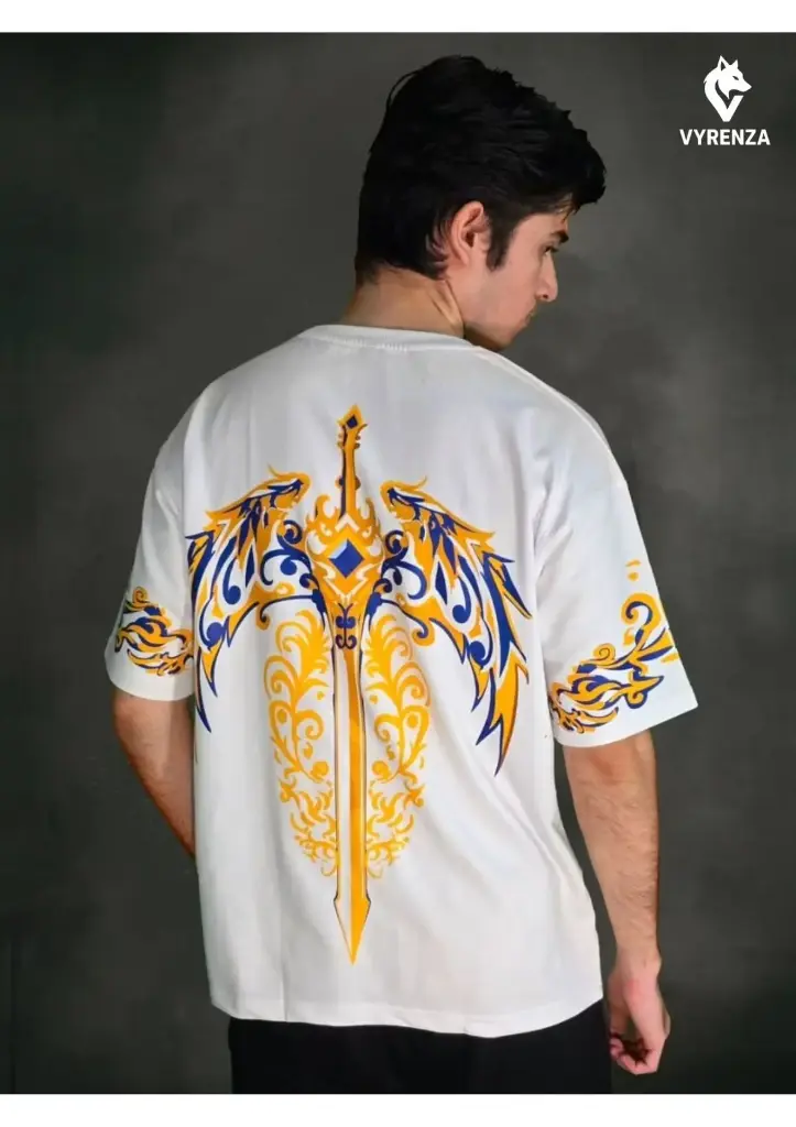 Vyrenza Sword of Honor Oversized Tee back.webp